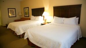 In-room safe, blackout drapes, iron/ironing board, cribs/infant beds