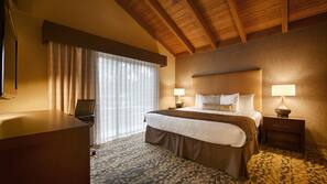 In-room safe, desk, blackout drapes, iron/ironing board