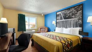 Desk, rollaway beds, free WiFi, linens