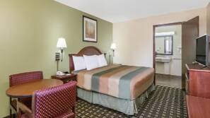 Pillow top beds, blackout curtains, iron/ironing board