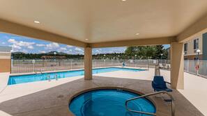 Seasonal outdoor pool