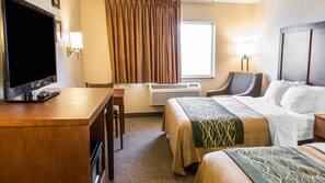 Desk, iron/ironing board, free WiFi, linens