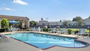 Seasonal outdoor pool