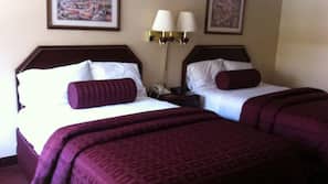 Pillowtop beds, free WiFi, bed sheets, wheelchair access