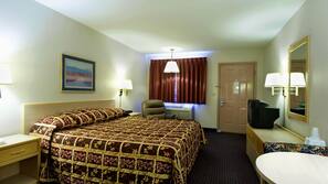 Iron/ironing board, free WiFi, alarm clocks