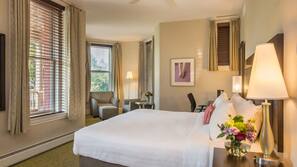 Pillow top beds, in-room safe, individually furnished, desk