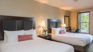 Pillow top beds, in-room safe, individually furnished, desk