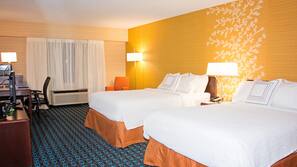 Premium bedding, in-room safe, desk, blackout curtains