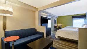 In-room safe, desk, iron/ironing board, free cribs/infant beds