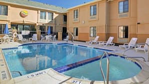 Seasonal outdoor pool