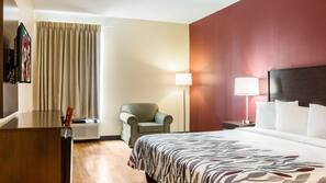 Iron/ironing board, free cribs/infant beds, rollaway beds, free WiFi