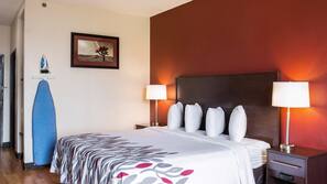 Iron/ironing board, free cribs/infant beds, rollaway beds, free WiFi