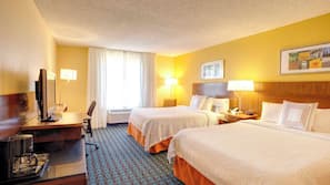 In-room safe, desk, iron/ironing board, WiFi