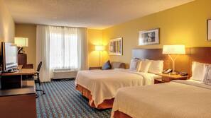 In-room safe, desk, iron/ironing board, WiFi
