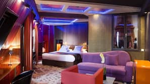 In-room safe, desk, blackout curtains, iron/ironing board