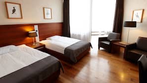 In-room safe, desk, blackout drapes, iron/ironing board