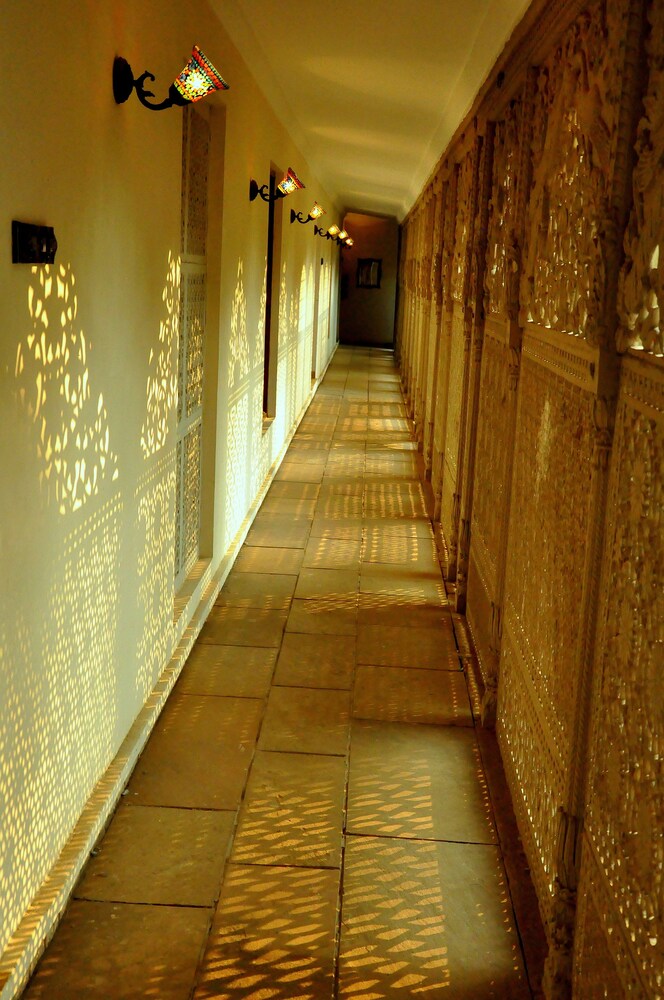 Interior detail, Taj Usha Kiran Palace Hotel