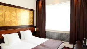 In-room safe, desk, iron/ironing board, free cribs/infant beds