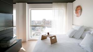 Ropa de cama de alta calidad, edredones de plumas, caja fuerte