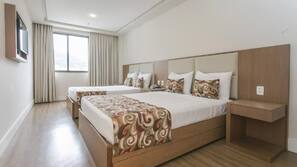Minibar, in-room safe, blackout curtains, free WiFi