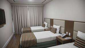 Minibar, in-room safe, blackout curtains, free WiFi