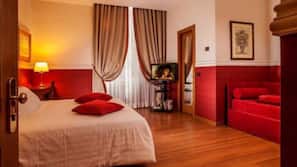 Premium bedding, minibar, in-room safe, desk