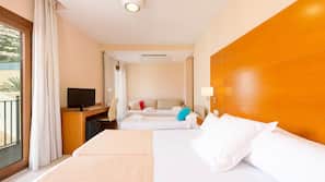 Minibar, wifi gratis, ropa de cama