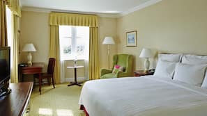 Premium bedding, down duvet, pillow top beds, in-room safe