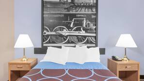 In-room safe, desk, iron/ironing board, rollaway beds