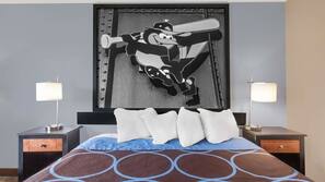 In-room safe, desk, iron/ironing board, rollaway beds