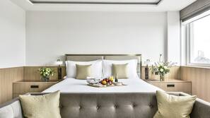 Premium bedding, minibar, in-room safe, desk