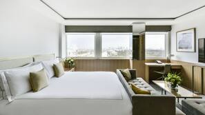 Premium bedding, minibar, in-room safe, desk