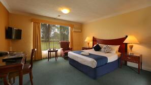 Minibar, desk, iron/ironing board, free WiFi