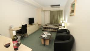 In-room safe, desk, iron/ironing board, free cots/infant beds