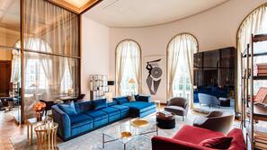 Lakens van Egyptisch katoen, luxe beddengoed, pillowtop-bedden