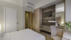 Literie de qualité supérieure, couette en duvet d'oie, minibar
