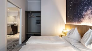 1 chambre, literie hypoallergénique, minibar