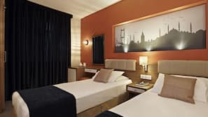 Premium bedding, minibar, in-room safe, iron/ironing board