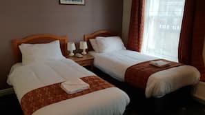 Desk, iron/ironing board, free WiFi, bed sheets