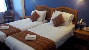 Desk, iron/ironing board, free WiFi, bed sheets