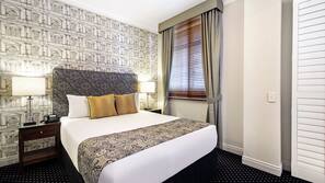 Premium bedding, pillow top beds, individually decorated
