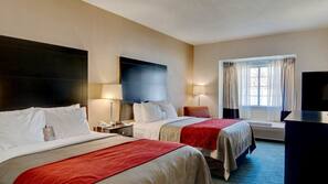 Desk, iron/ironing board, rollaway beds, free WiFi