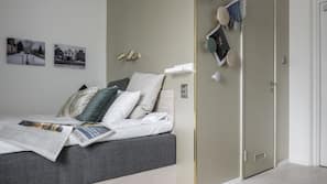 Premium bedding, pillow top beds, in-room safe, individually decorated