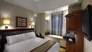 In-room safe, blackout curtains, iron/ironing board, free WiFi