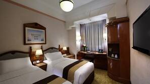 In-room safe, blackout curtains, iron/ironing board, free WiFi