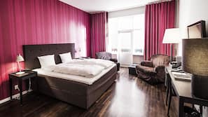 Literie hypoallergénique, coffre-forts dans les chambres