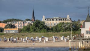 On the beach