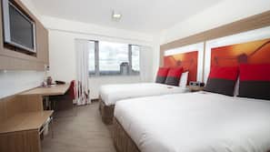 Minibar, in-room safe, desk, blackout curtains