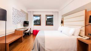 Minibar, in-room safe, desk, blackout curtains