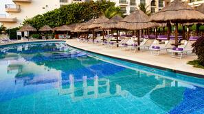4 outdoor pools, pool cabanas (surcharge), pool umbrellas